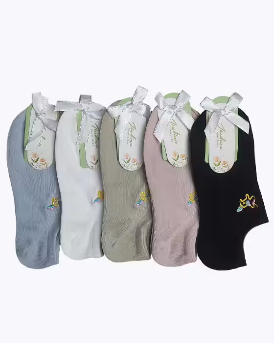 جوراب مچی زنانه طرح اسب تک شاخ JINDINA